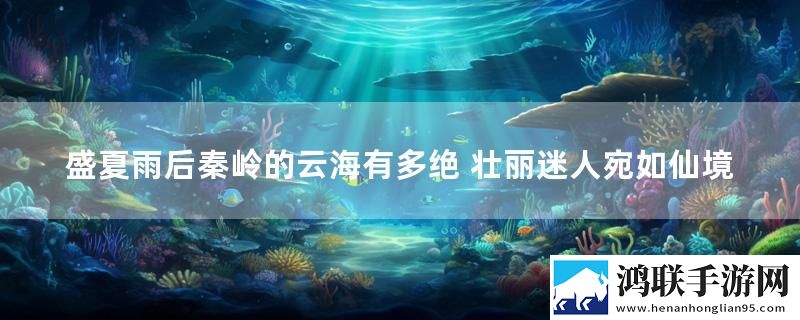 盛夏雨后秦岭的云海有多绝 壮丽迷人宛如仙境