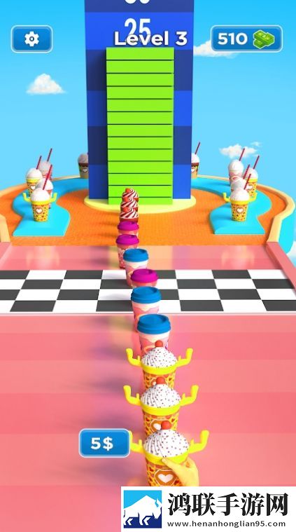 咖啡堆栈跑3D(Coffee Stacker 3D)