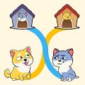 狗狗冲刺画线救援(Dog rush: Draw to sa