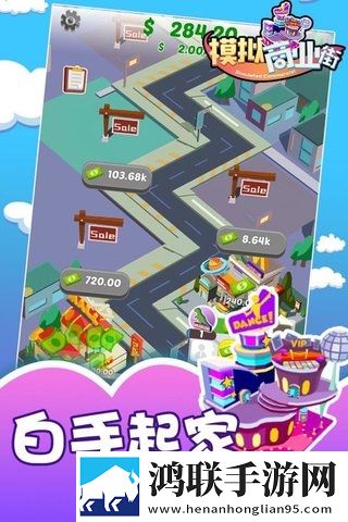 模拟商业街
