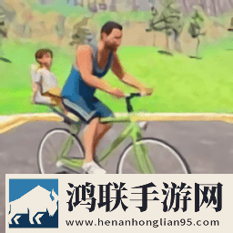 爸爸送儿子上学