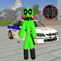 绿池火柴人绳英雄(Green Pool Stickman Rope Hero)