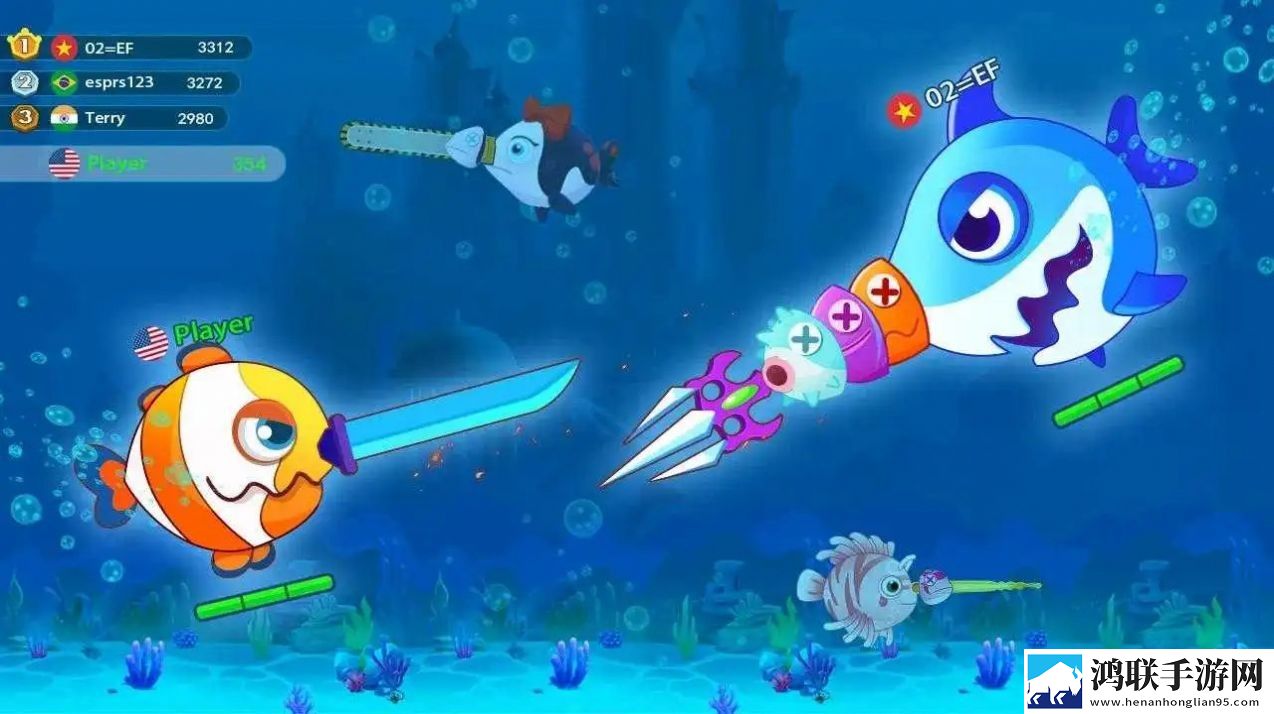 鲨鱼生存大作战(Shark vs Fish.io)