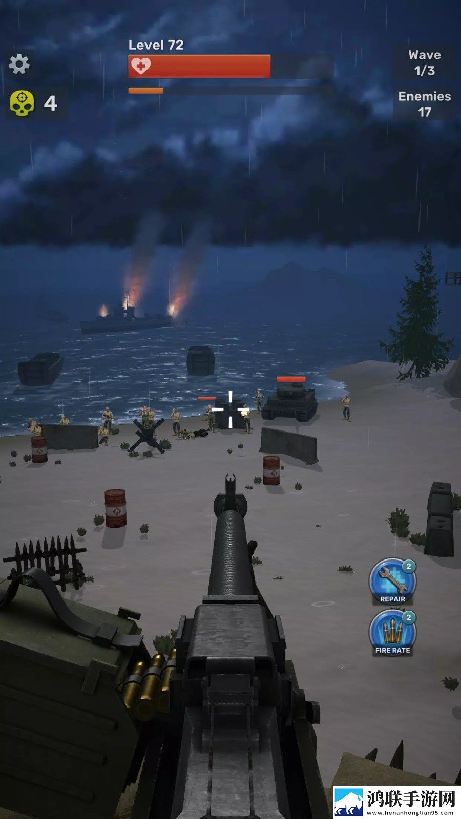 子弹风暴海滩防御(Bullet Storm: Beach Defense)