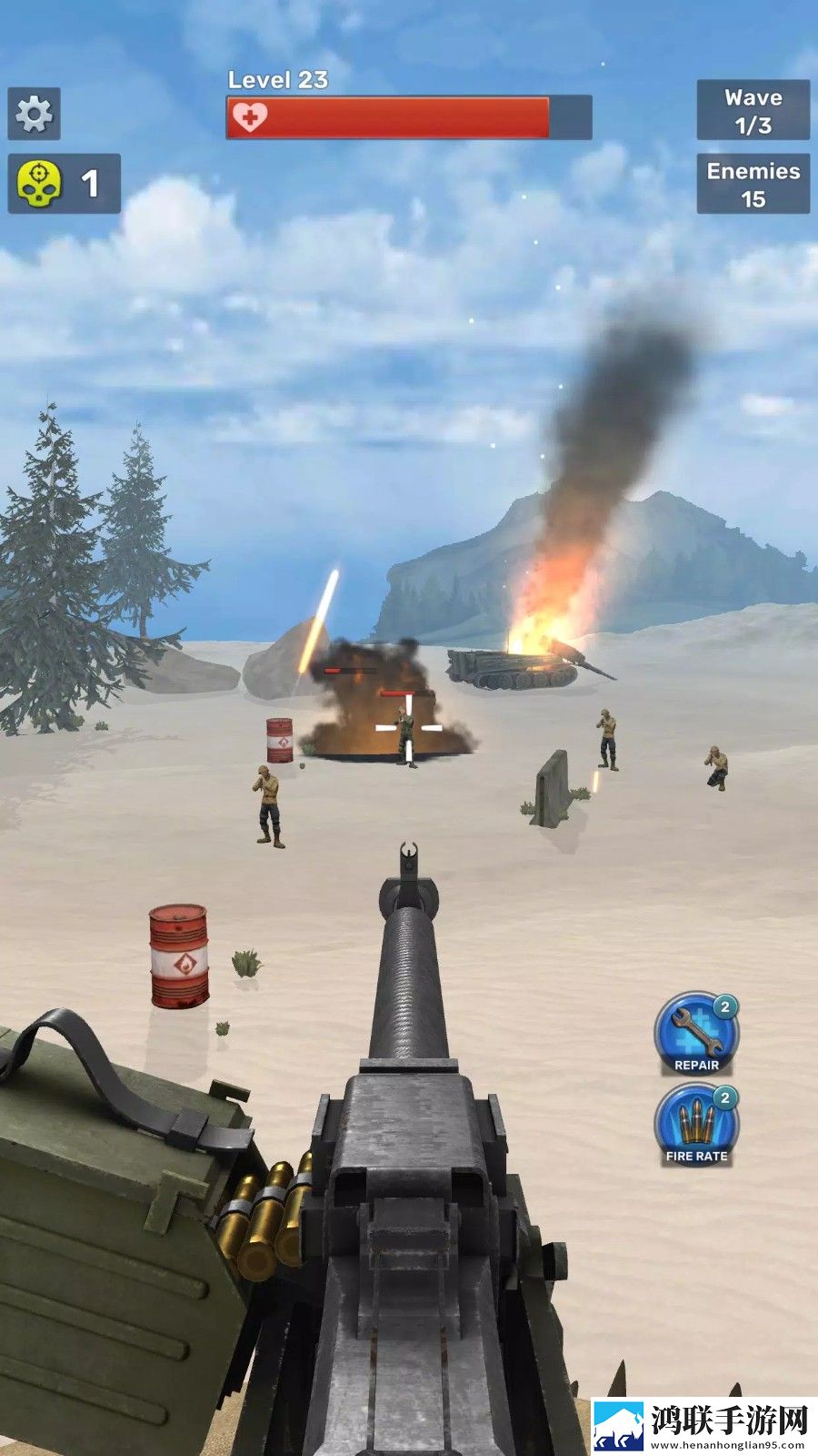 子弹风暴海滩防御(Bullet Storm: Beach Defense)