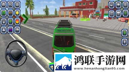 迪拜面包车驾驶游戏3D