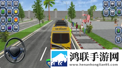 迪拜面包车驾驶游戏3D