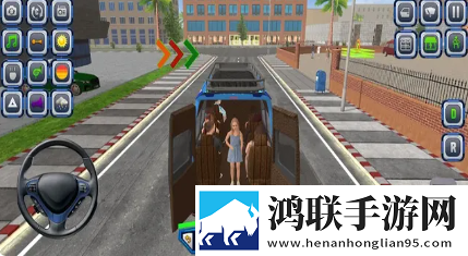 迪拜面包车驾驶游戏3D