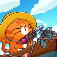 喵喵抓鱼(Mew Catching Fish)